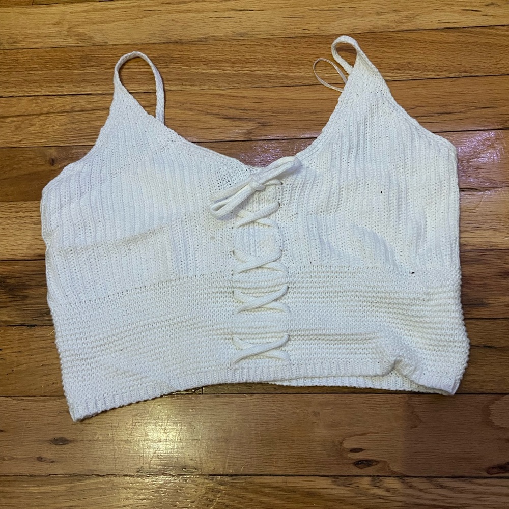 Cropped sweater